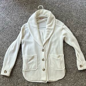 Fleece cardigan